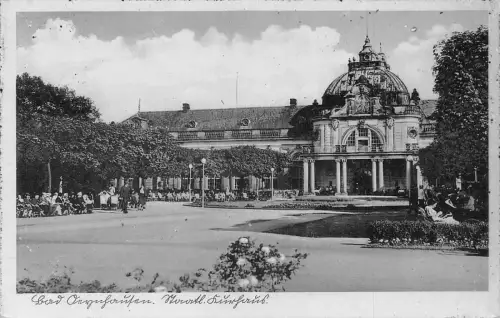 Deutschland 1941 Bad Oeynhaus Kurhaus Kurort Vintage Postkarte