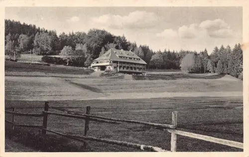 Deutschland Franz Taver Schwarz Jugendherberge Hostel Titisee Vintage Postkarte