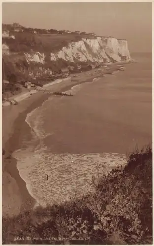 England Saint Margarets Bay Beach Vintage Postkarte