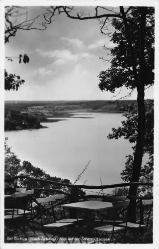 Deutschland 1937 Bad Buckow Schermuetzelsee Gastaetten Restaurant RPPC Postkarte