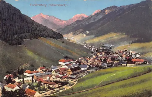 Österreich Vordernberg Steiermark 1916 Vintage Postkarte
