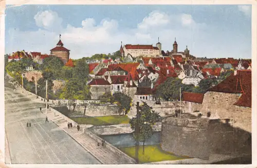 Deutschland 1943 Nürnberger Hallertor alte Postkarte