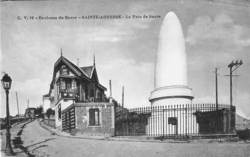 Frankreich Environs du Havre Saint Adresse Pain de Sucre Denkmal Vintage Postkarte
