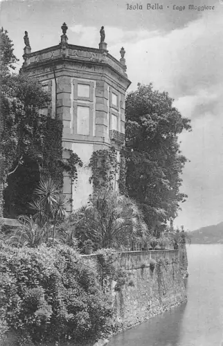 Italien Isola Bella Lago Maggiore Vintage Postkarte