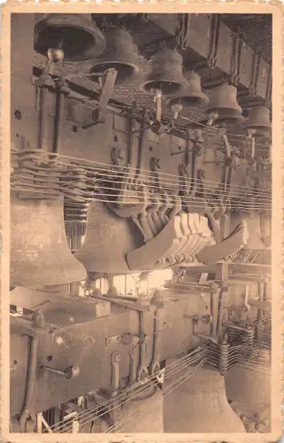 Belgien Brügge Carillon du Beffroi Glocken Vintage Postkarte