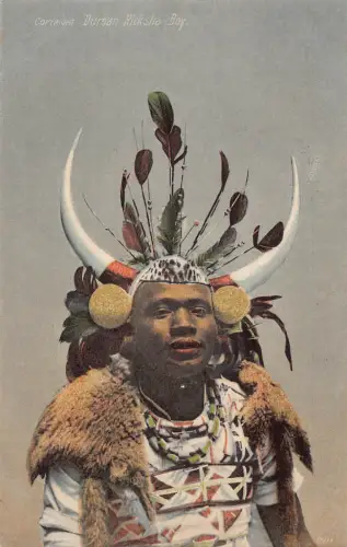 Südafrika Durban Ricksha Boy einheimische ethnische Postkarte