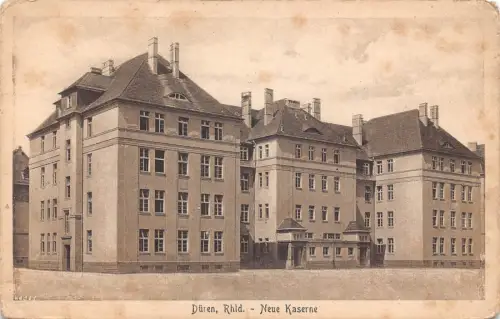 Deutschland Düren Rhld Neue Kaserne Neue Kaserne Vintage Postkarte