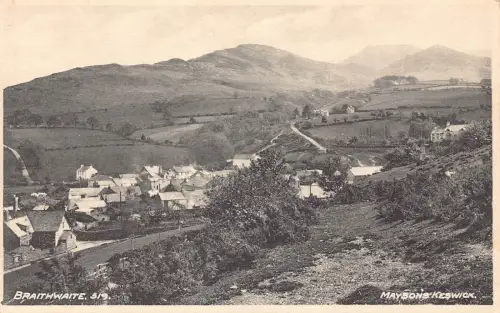England Braithwaite Mayson's Keswick Vintage Postkarte