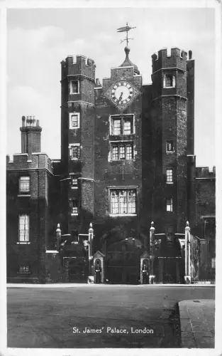 England 1943 London St James' Palace London Vintage Postkarte
