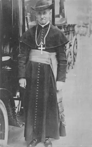 England London Eucharistischer Kongress Bischof von Metz Religiöse Postkarte