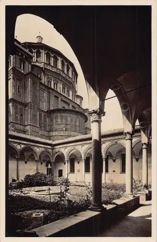Italien Mailand Milano S Maria delle Grazie Il Piccolo Abtei Postkarte