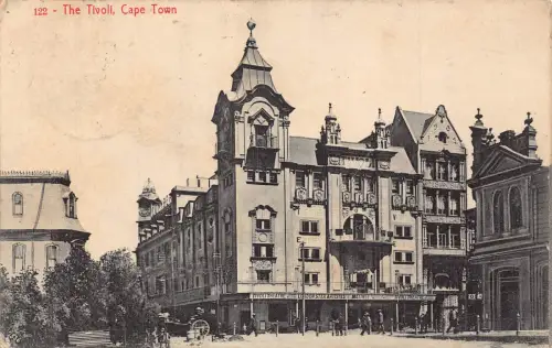 Südafrika 1913 Kapstadt Tivoli Theater Vintage Postkarte