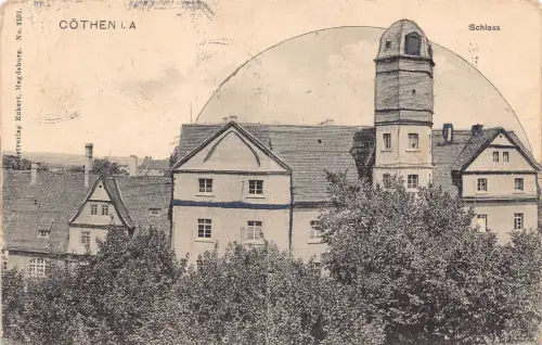 Niederlande 1910 Coethen i A Schloss Castle Vintage Postkarte
