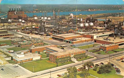 Canada 1966 Polymer Corporation at Sarnia Ontario Factory Industry Postkarte