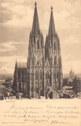 L009 Deutschland 1905 Köln, Der Dom, Dom Vintage Postkarte