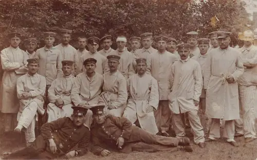 L162 Deutschland Frankfurt Oder 1915 1. Weltkrieg Militaria Gruppenportrait Feldpostkarte