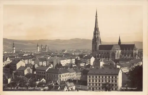 C042 Österreich, Linz a.d. Donau Ober Oesterreich Vintage Postkarte