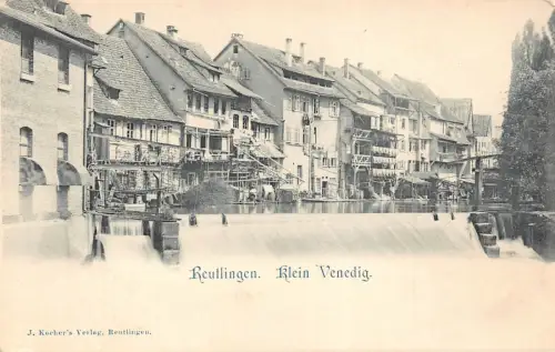 C048 Deutschland Reutlingen Vintage Postkarte