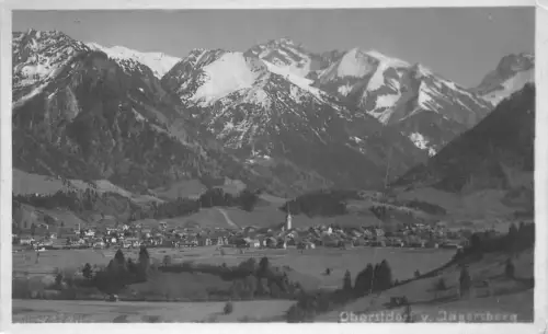 L172 Deutschland 1926 Oberstdorf v Jaegersberg Berg Postkarte