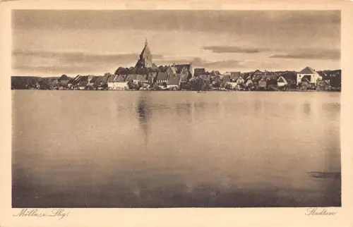 L171 Deutschland Moelln i Sbg Stadtsee Vintage Postkarte