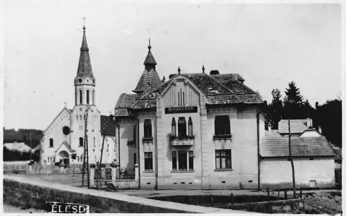 L515 Rumänien Bihor Alesd Elesd Echtfoto 1941 Vintage Postkarte