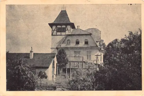 A087 Tschechien 1940er Hodonin u Kunstatu Schloss Ozdravovna Zamecek Postkarte