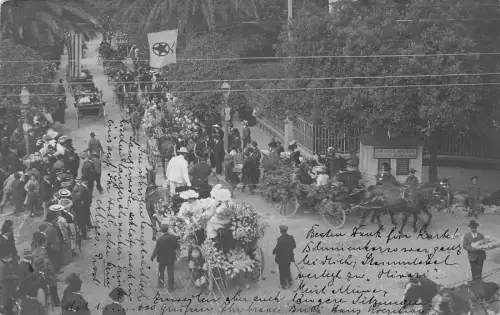 A086 Italien 1905 Hochzeitskutschen Strade Ferrate Mediterraneo Agenzia Postkarte