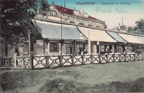 L515 Rumänien Bihor Puspokfurdo Băile 1 Mai Vintage Postkarte