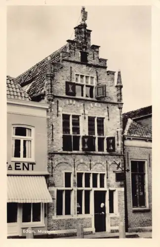 Niederlande Edam Museum RPPC Vintage Postkarte