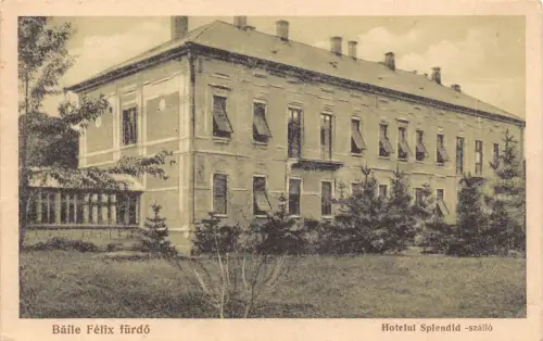 L516 Rumänien Bihor Baile Felix Hotel Prachtvolle Vintage Postkarte