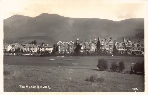 England Keswick The Heads Vintage Postkarte