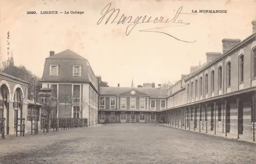 Frankreich 1903 Lisieux Le College Normandie alte Postkarte