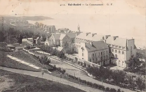 Frankreich 1905 Val-Andre La Communaute Vintage Postkarte