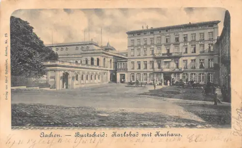 A103 Deutschland 1901 Aachen Burtscheid Karlsbad Kurhaus St Karl Postkarte