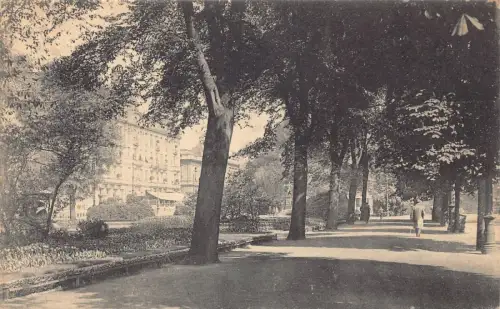 A103 Deutschland 1921 Düsseldorf Corneliusplatz Platz Baumgasse Postkarte