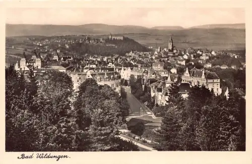 L204 Deutschland Bad Wildungen RPPC Vintage Postkarte