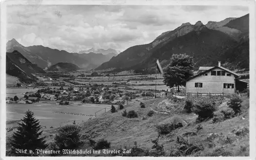 L186 Deutschland 1937 Pfrontner Miklchhausel ins Tiroler Berg Vintage Postkarte