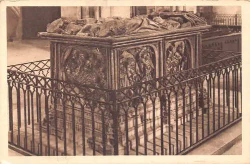 L199 Deutschland Bamberger Grab Kaiser Heinrichs II im Dom Vintage Postkarte