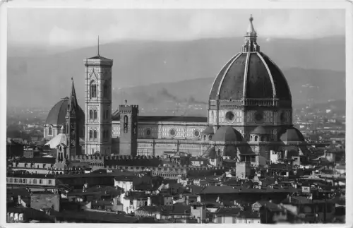 C082 Italien Firenze La Cattedrale Vintage Postkarte