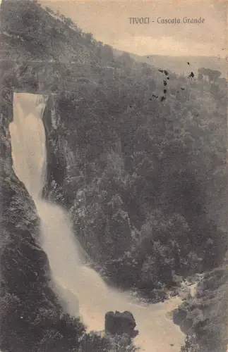 C084 Italien Tivoli Cascata Grande 1910 Vintage Postkarte