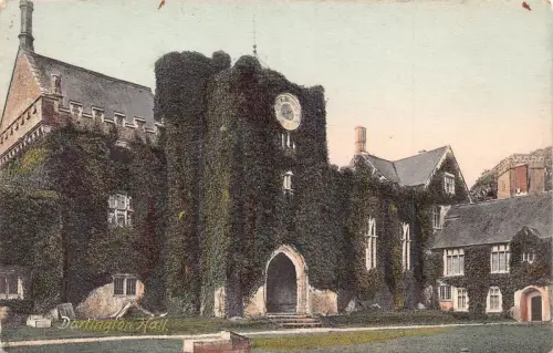 England Dartington Hall Vintage Postkarte