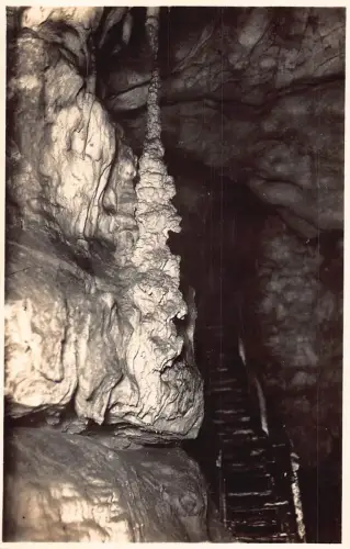 L518 Rumänien Bihor Vadu Crișului Höhle Zichy RPPC Vintage Postkarte