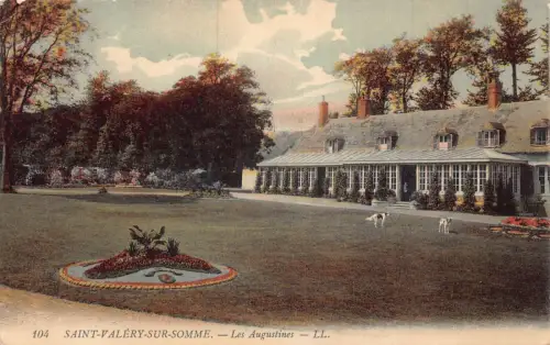 C071 Frankreich Saint Valery sur Somme Les Augustines Vintage Postkarte