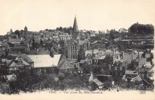 C049 Frankreich Vire Vue prise du Mont Besnard alte Postkarte