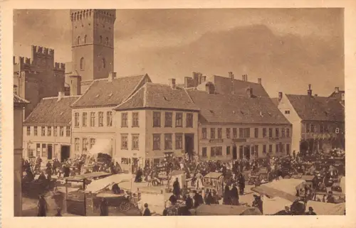 A977 Dänemark Conpenhagen Gefion Vintage Postkarte