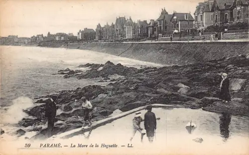 C070 Frankreich Parame La Mare de la Hoguette Vintage Postkarte