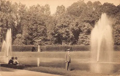 C058 Frankreich Versailles Look Glasbecken Vintage Postkarte