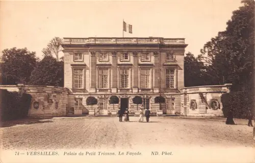 C058 Frankreich Versailles Palais du Petit Trianon Vintage Postkarte