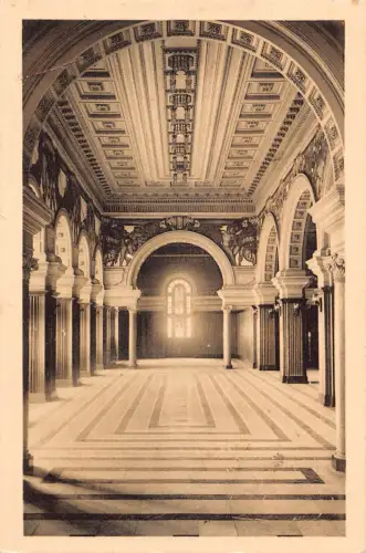 A955 Spanien 1935 Las Palmas Theatersalon Vintage Postkarte