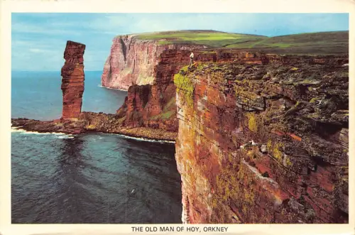 A946 Schottland Old Man of Hoy Orkney Vintage Postkarte